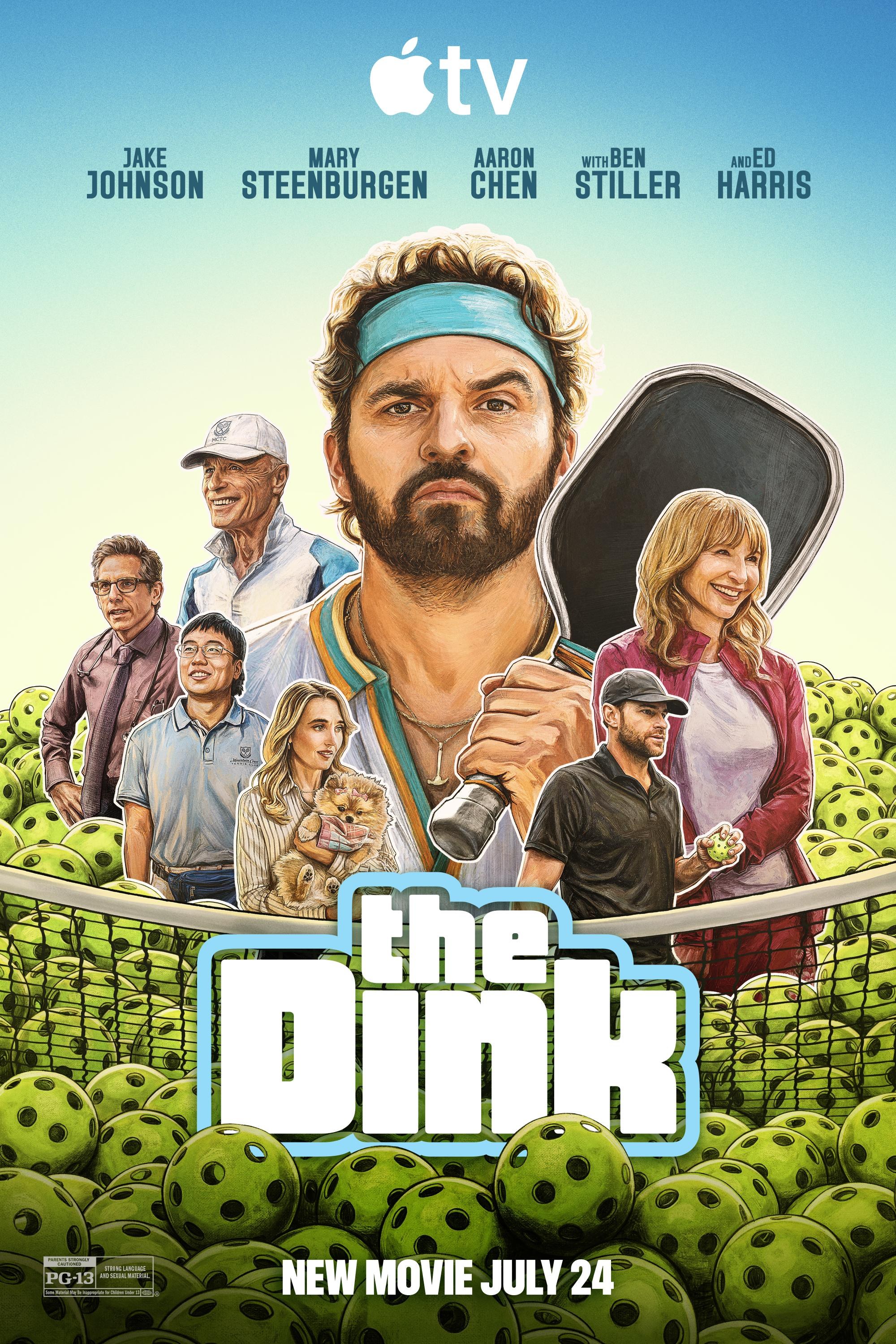 Постер фильма «The Dink» (2026) — комедия про пиклбол